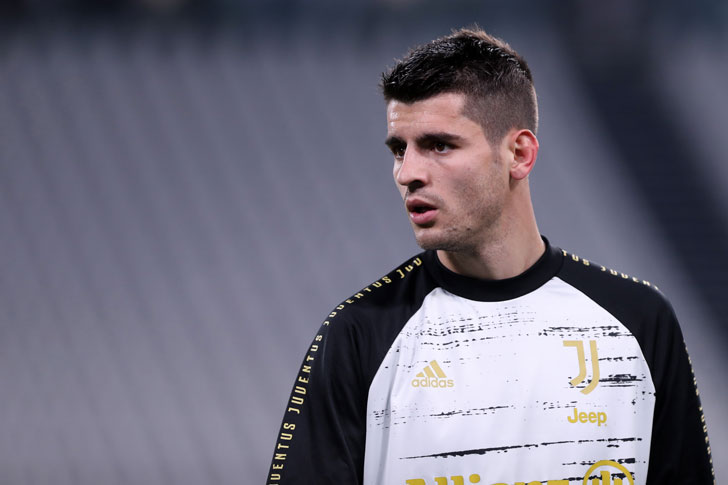 Alvaro Morata of Juventus