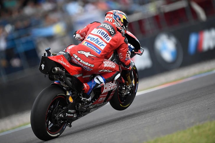 Andrea Dovizioso of Ducati.