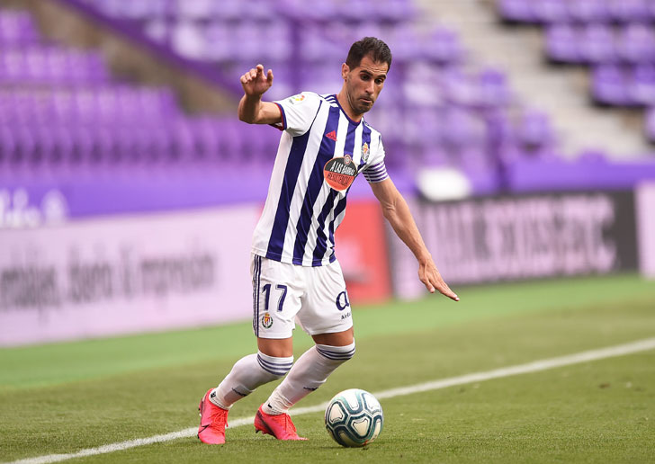 Javi Moyano of Valladolid