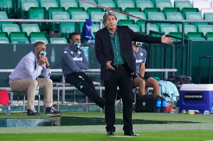 Manuel Pellegrini Betis manager