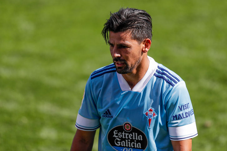 Celta Vigo forward Nolito