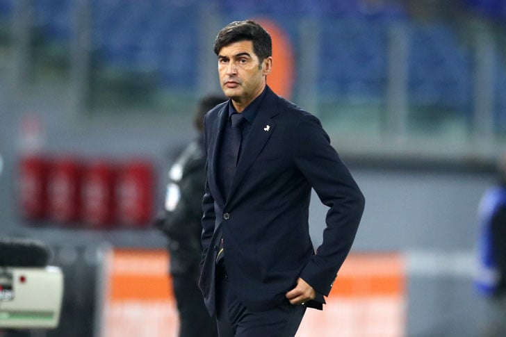 AS Roma head coach Paulo Fonseca